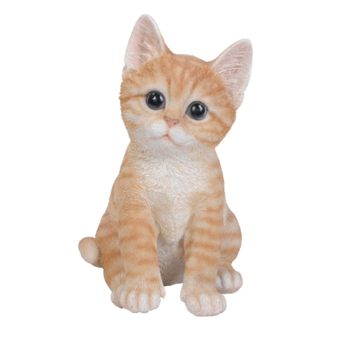 HI-LINE GIFT LTD  Sitting Kitten Garden Statue