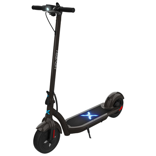 Hover-1 Alpha 450W Electric Scooter w/ 28km/h Top Speed & 19.3km Battery Range - Black