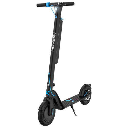 Hover-1 Highlander Pro 350W Electric Scooter w/ 25km/h Top Speed & 30km Battery Range - Black