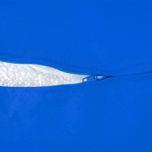 Fauteuil poire contemporain en oléfine Alpine - Bleu