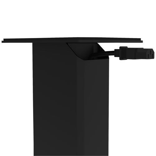Kanto Fillable Speaker Stands - Black