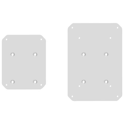 Kanto Fillable Speaker Stands - White