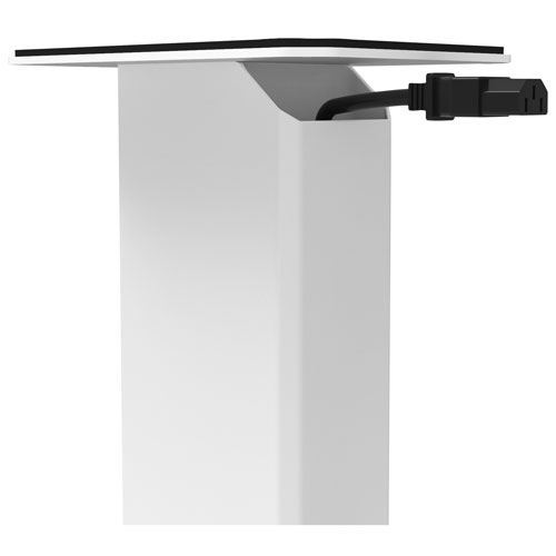 Kanto Fillable Speaker Stands - White