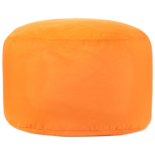 Pouf en polyester Soleil de Gouchee Home - Orange