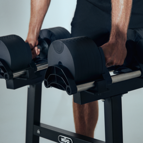 Nuobell Adjustable Dumbbells - 5lbs to 80lbs - Gym Army