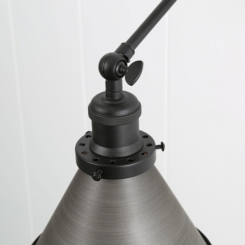 Modern 1-Light Swing Arm Wall Lamp