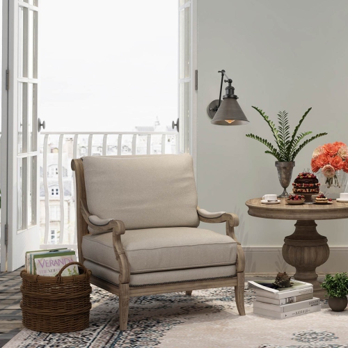 Modern 1-Light Swing Arm Wall Lamp