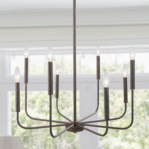 Modern 8-Light French Country Chandelier