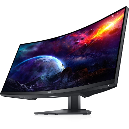 Dell 34" WQHD LCD 144Hz USB 3.2 HDMI Black Curved Gaming Monitor