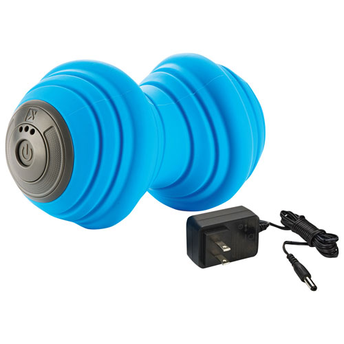 Rouleau de massage vibrant CHARGE VIBE de TriggerPoint - Bleu