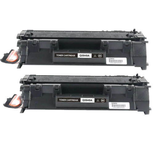 Max Saving - 2 Pack Compatible Black Toner Cartridge for HP Q5949A,HP49A,49A, LaserJet 1160,1160 Le,1320,1320n, 1320nvv,1320t,1320tn,3390,3392