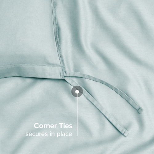 Bare Home 100% Organic Cotton Duvet Cover Set - Smooth Sateen Weave - Warm & Luxurious - Eco-friendly