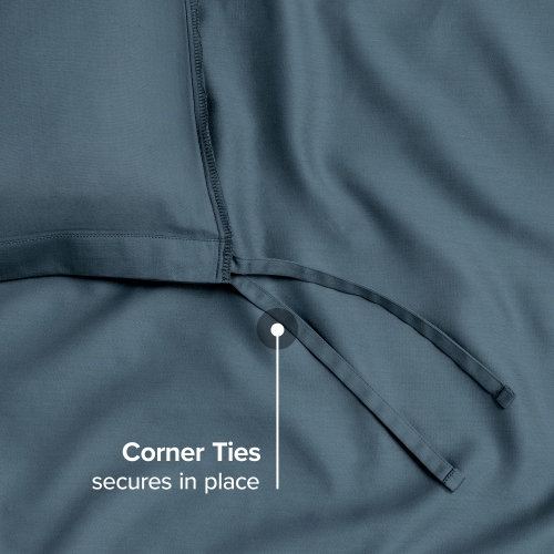 Bare Home 100% Organic Cotton Duvet Cover Set - Smooth Sateen Weave - Warm & Luxurious - Eco-friendly