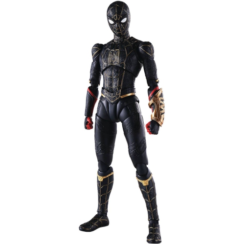 Spider-Man No Way Home 6 Inch Action Figure S.H. Figuarts - Spider-Man Black Upgraded Suit