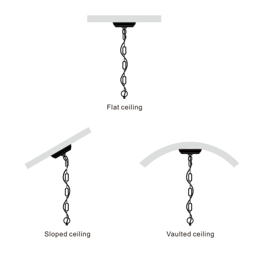 Farmhouse 4-Light Birch Lantern Antique Chandelier