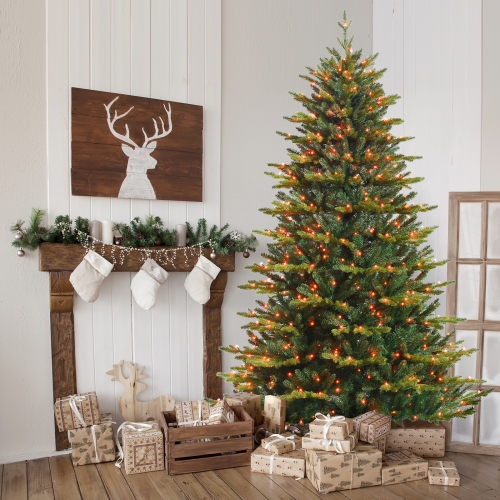 Topbuy 6 Ft APP Controlled Christmas Tree, PE/PVC Xmas Tree w/ 420 Color Changing LED Lights & 1740 Branch Tips