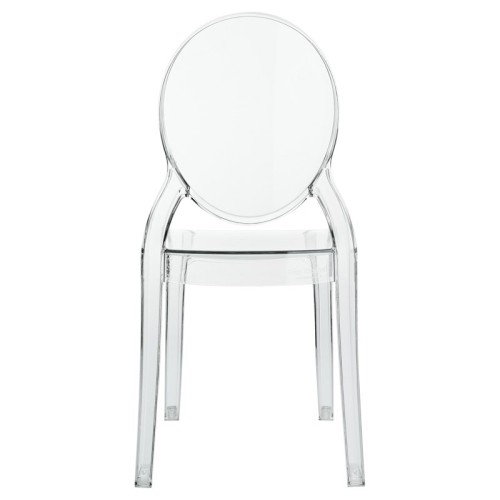 Compamia Siesta Baby Elizabeth Kids Chair in Transparent Clear