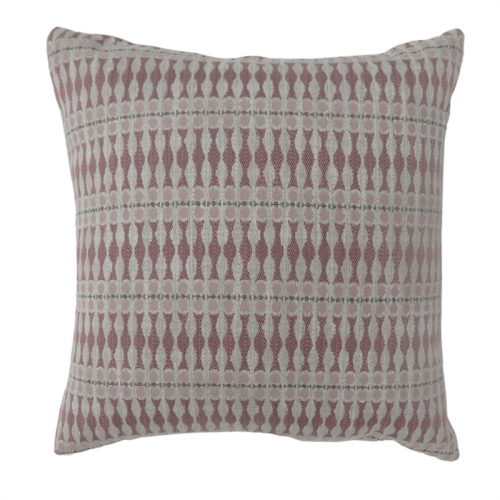 Furniture of America Plenley Fabric Small Throw Pillow in Red