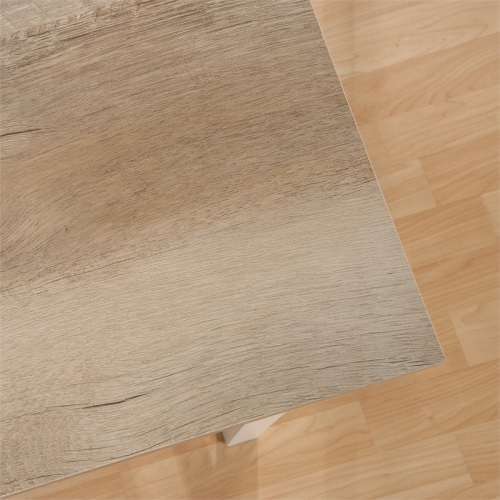 Sauder Cottage Road Engineered Wood L-Shaped Home Office Desk in Soft White