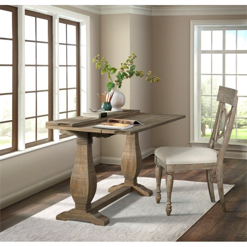 Martin Svensson Home Napa Solid Wood Flip Top Sofa Table Reclaimed Natural Brown