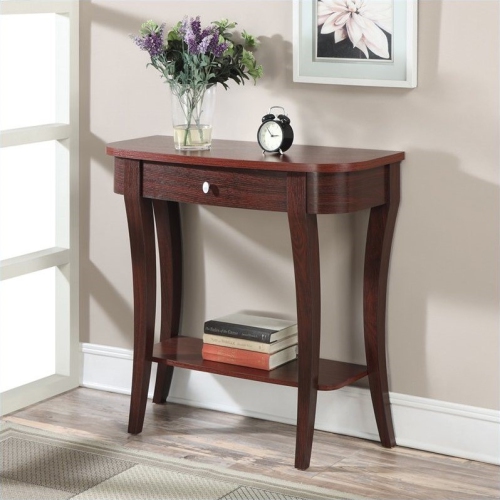 Pemberly Row Console Table - Mahogany
