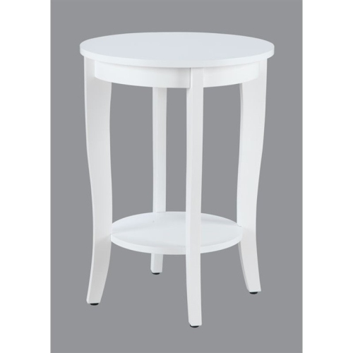 Pemberly Row Round Table in White