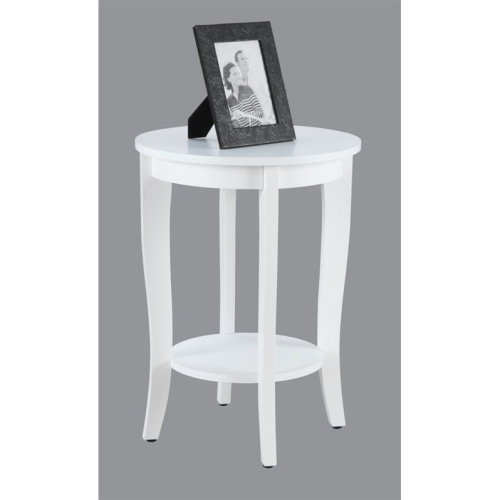 Pemberly Row Round Table in White