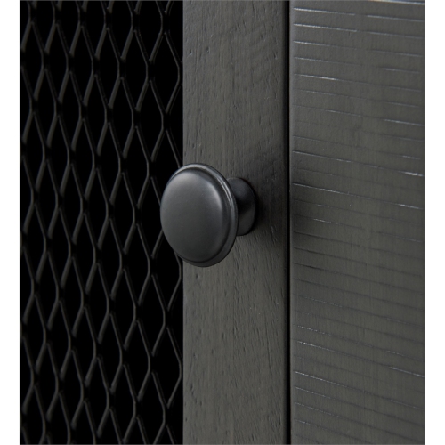 Martin Svensson Home Rustic Chairside Table with Power Gray