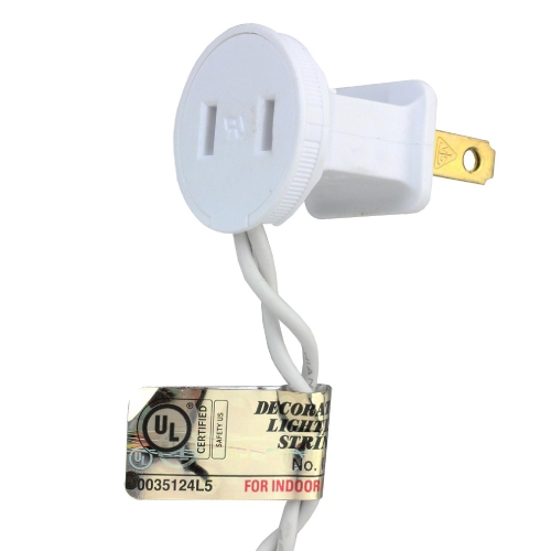 50-Count Pastel Multi-Color Mini Easter Light Set, 10ft White Wire