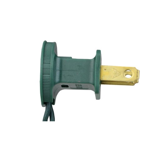 50-Count Purple Mini Christmas Light Set, 10ft Green Wire