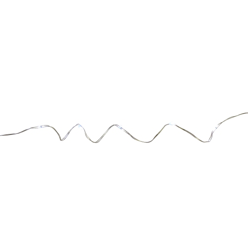 100 Pure White LED Micro Fairy Lights - 16.25 ft Copper Wire