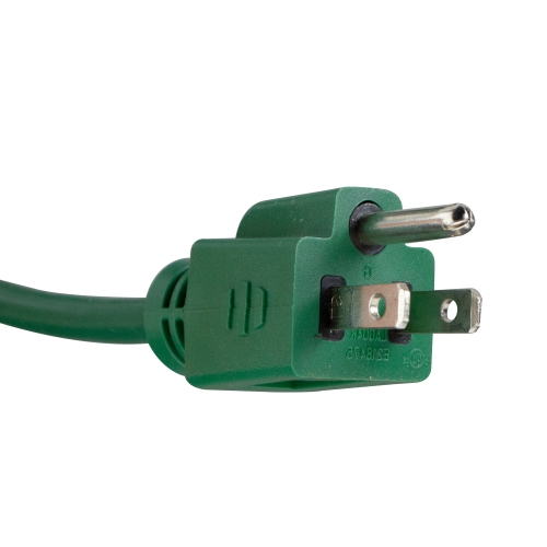 100ft Green 3-Prong Outdoor Extension Power Cord