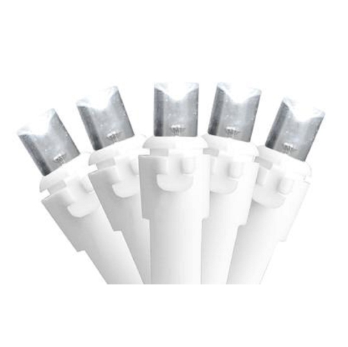 NORTHLIGHT  100 Pure Led Wide Angle Christmas Lights - 33 Ft Wire In White