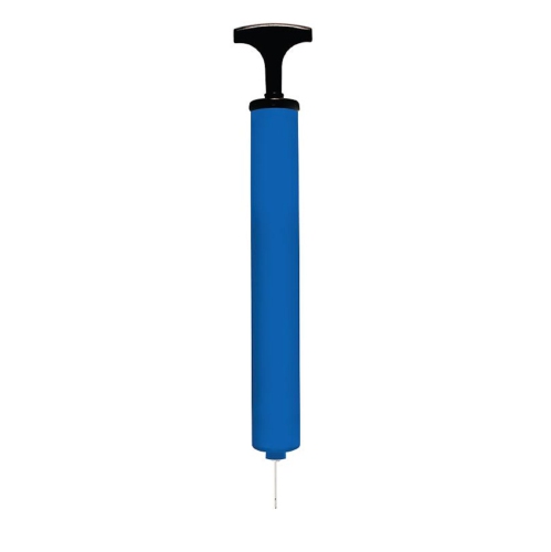 12" Portable Blue Game Ball Hand Pump for Swimming Pool and Spa