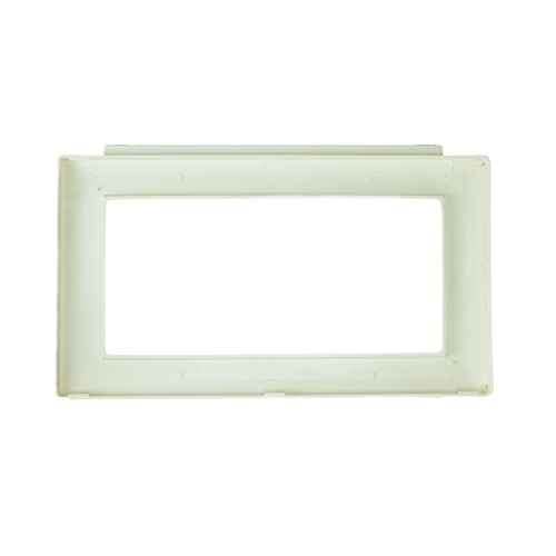 14.25" White HydroTools Wide Mouth Swimming Pool or Spa Vanity Trim Skimmer Face Plate