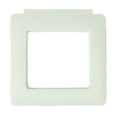 Porte-affiche de 8.5 po pour vaneau blanche avec bordure pour vanity Skimmer