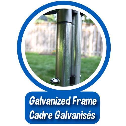 Trainor Sports 12-feet Round Trampoline & Enclosure Combo Heavy Duty Bouncy Outdoor/Backyard Trampoline for Children, Jumping Mat and Full Coverage