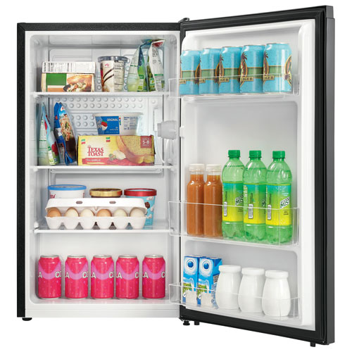 Insignia 3.3 Cu. Ft. Freestanding Bar Fridge - Black - Only at Best Buy