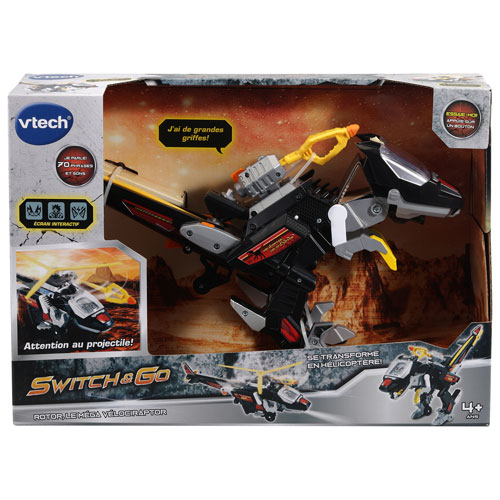 VTech Switch and Go - Velociraptor Helicopter