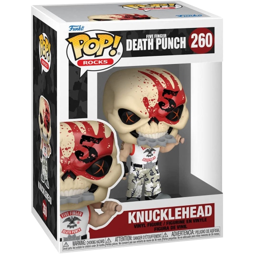 Pop Rocks Five Finger Death Punch 3.75 Inch Action Figure - Knucklehead #260