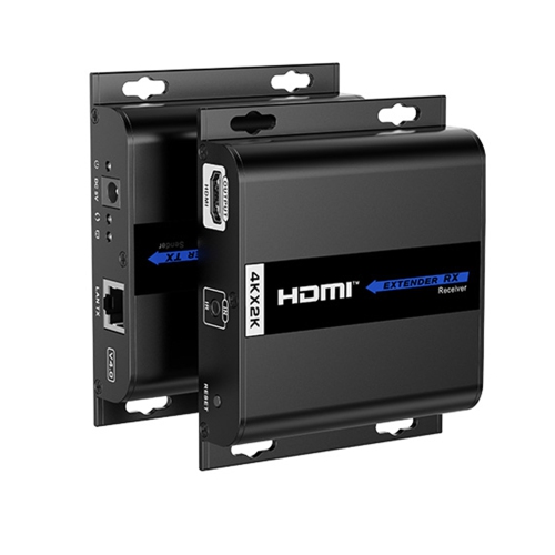 Speedex LKV683 v4.0 4KX2K HDbitT HDMI Over IP CAT5/5E/6 Extender up to 120m transmitter + Receiver Kit (Support One to One/One to many}