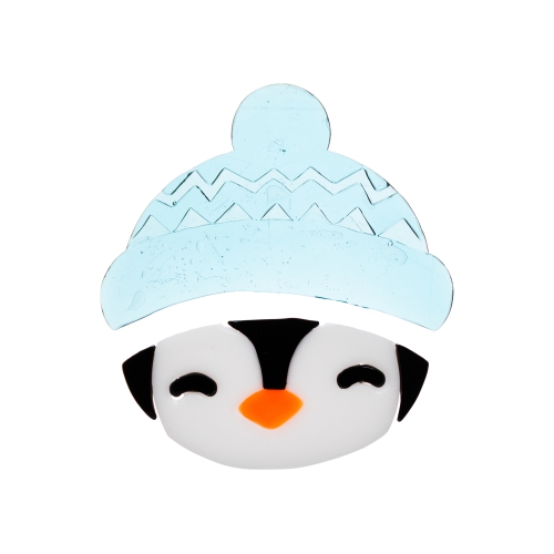 11-Piece Penguin and Presents Gel Christmas Window Clings