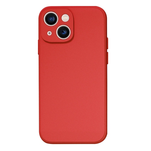 PANDACO Soft Shell Matte Red Case for iPhone 13