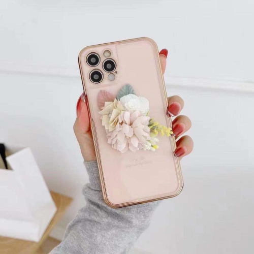 Apple iPhone 11 Pink Case Fashion Flower Smart Shockproof Heavy Duty Luxury Back Cover