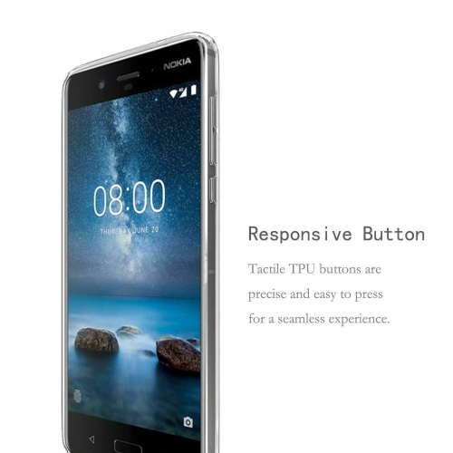 Nokia 3 Soft Clear Case Shockproof Tough Gel Transparent Air Cushion Slim Phone Back Cover