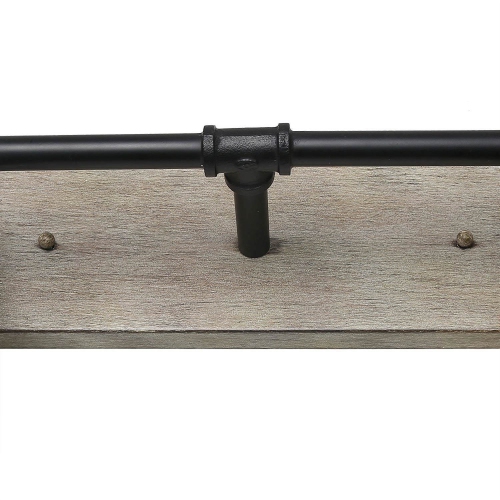 Industrial 2-Light Mason Jar Minimal Farmhouse Bathroom Vanity Light