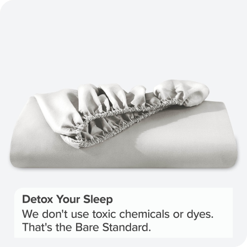 Drap du bas ajusté de Bare Home - microfibre ultradouce 1800-hypoallergénique-poche profonde