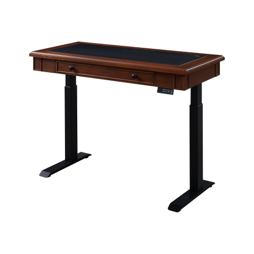 KOBLE Danee 60"W Adjustable Standing Desk - Brown