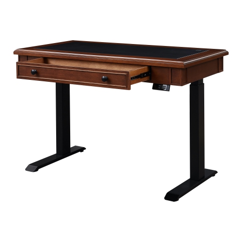 KOBLE Danee 60"W Adjustable Standing Desk - Brown