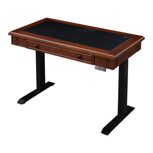 KOBLE Danee 60"W Adjustable Standing Desk - Brown